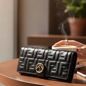 Black Fashion  Wallet